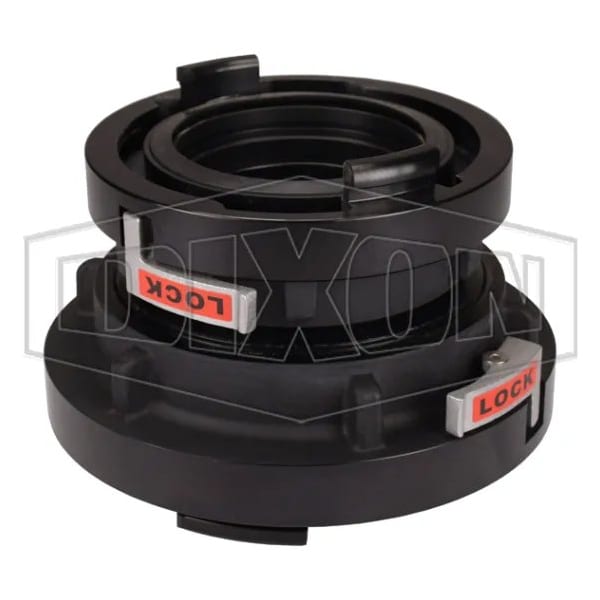 Adapter with Buna-N Gasket, 4 x 5 in, Storz, 70DegF