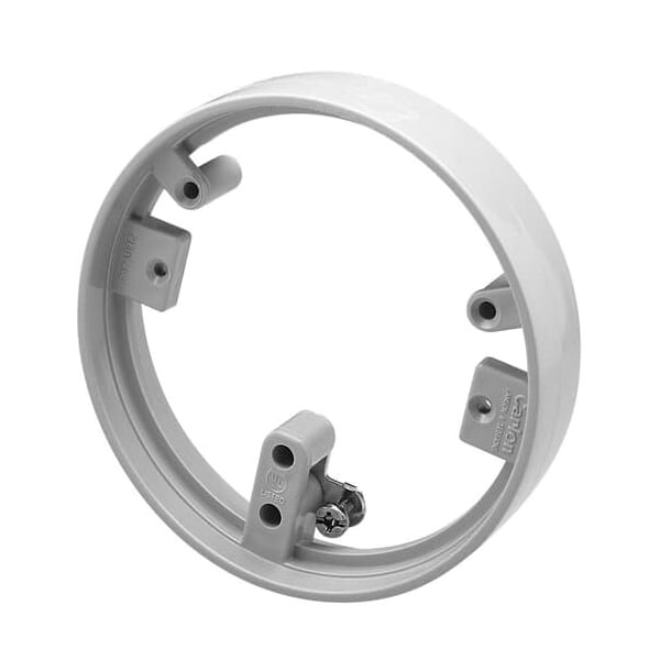 Electrical Box Cover, Round, Metallic