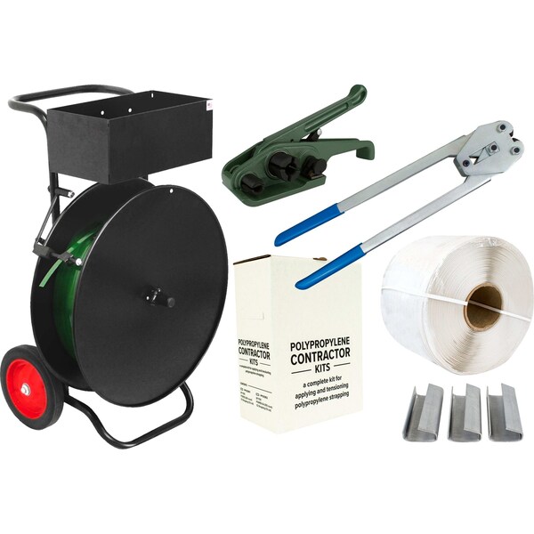 Polypropylene Strapping Kit for 12, Contractor  HD