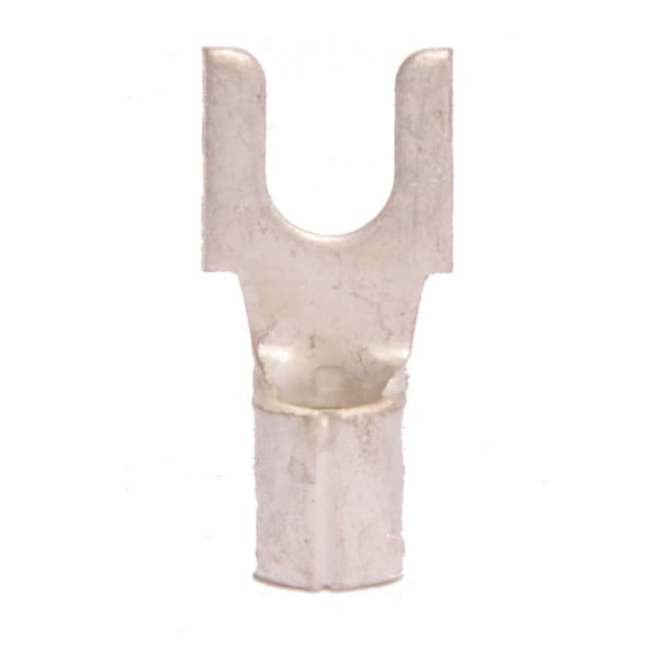 Fork Terminal, #8 Stud Size, 10 AWG, 600 V, 1000 PK