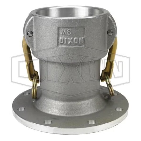 Cam and Groove Coupler, 3 x 4 in Nominal, Coupler x TTMA Flange End Style, Aluminum, Domestic