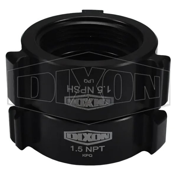 Style N53 Rocker Lug Adapter, 6 in, FNPT Rigid x FNPSH Swivel