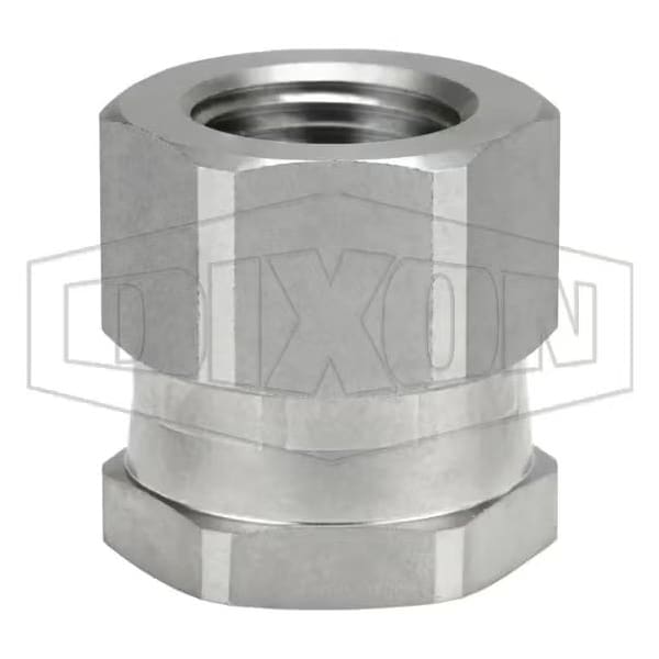 The Right Connection RAS Garden Hose Adapter, 3/4-11-1/2 x 1/2-14 Nominal, FGHT Swivel x FNPT End S