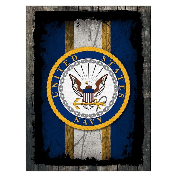 United States Navy 24" x 32" Canvas Wall Art