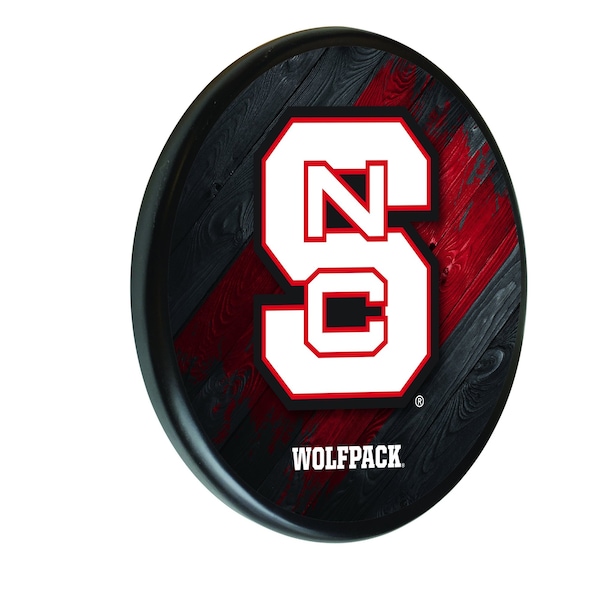 North Carolina State University 13" Solid Wood Sign