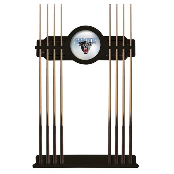 Maine Cue Rack in Black Finish