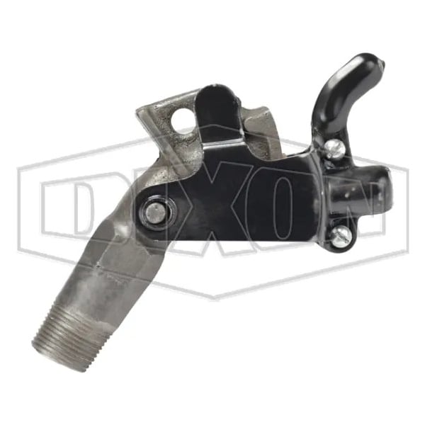 Self-Closing Gate Valve, 3/4 in, MNPT, Iron Body